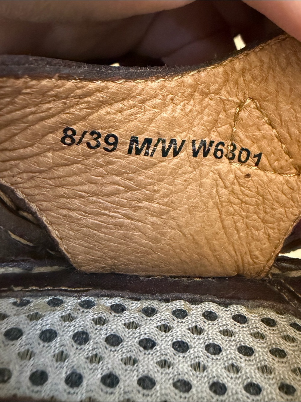 Born Brown Leather Fisherman Sandals with Braided Strap 8 - Picture 7 of 8